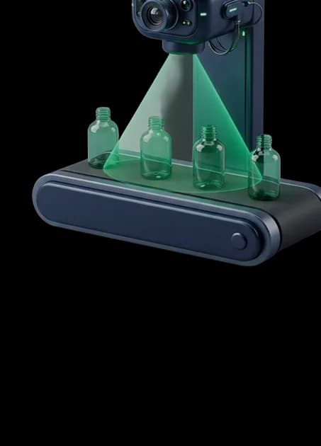 Packaged product on a scanning conveyor